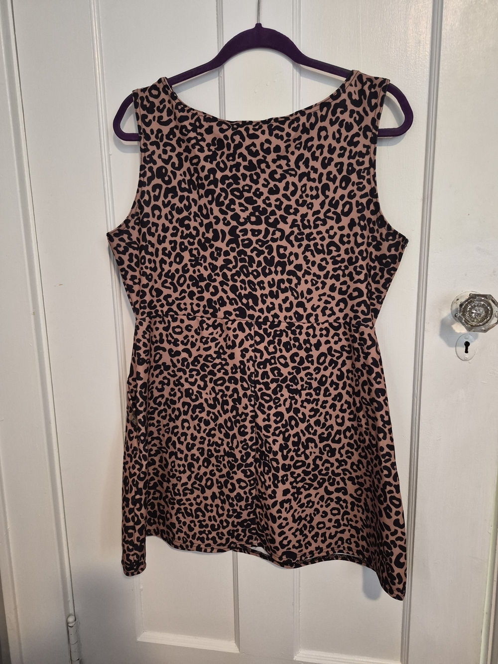 Boohoo Leopard Print Mini Dress